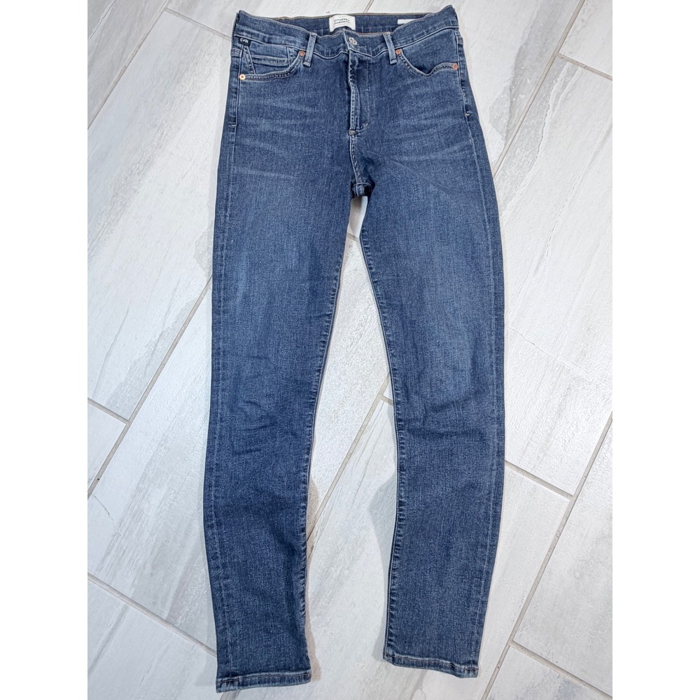 Citizens of Humanity Rocket Ankle High Rise Skinny Jeans Blue Size 28 1616B-1262